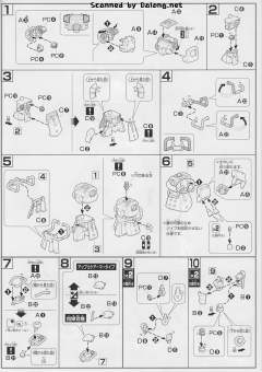 HGUC MS-06F2 扎古Ⅱ 后期型 联邦军 Ver.-资料图
