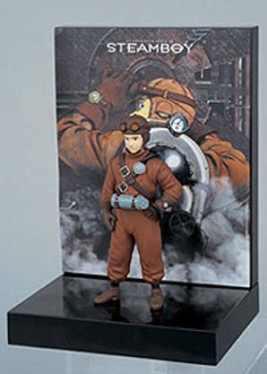 Steamboy Toru-toru Panel figure 詹姆斯·雷·史提姆 飞行服