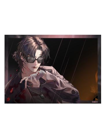 黑眼镜寻常透卡-萌谷子浮生寄梦系列