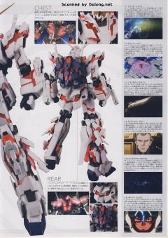 PG RX-0 独角兽高达-资料图