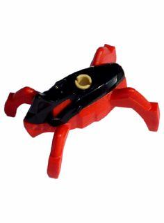 Hero Factory Jumper 3 (Black Top / Red Base)