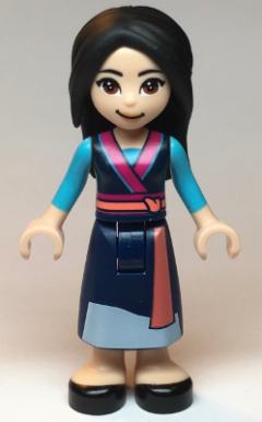 Mulan, Dark Blue Robe