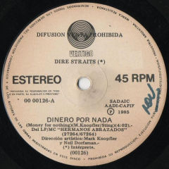 Dinero Por Nada = Money For Nothing