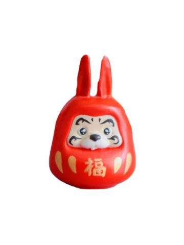 mini达摩兔-福气