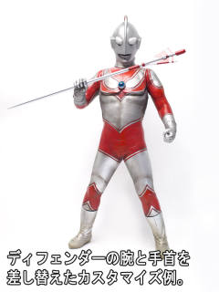 CCP 1/6 Tokusatsu Series 归来的奥特曼 超攻击者/超防御者 整套 ver.-资料图