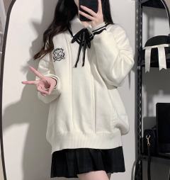 学院风毛衣-资料图