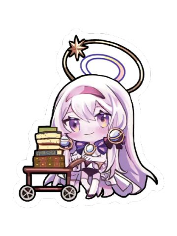 异想少女 亚克力冰箱贴 洛塔图书馆款