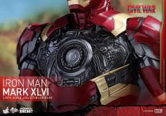 1:6比例合金珍藏人偶 钢铁侠MARK 46-资料图
