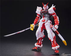 RG MBF-P02 红色异端高达 电镀骨架 Ver.-资料图