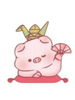 纸鹤祈愿猪