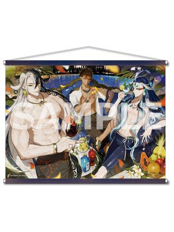 芦屋道满&始皇帝&奥兹曼迪亚斯(B2挂轴)-日本C104限定周边