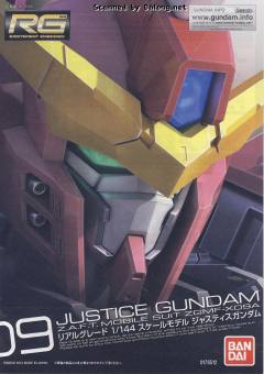 RG ZGMF-X09A 正义高达-资料图