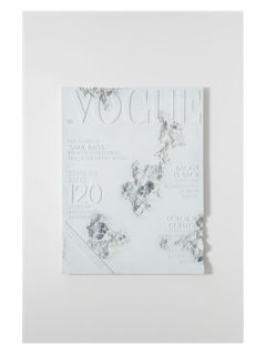 Blue Calcite Eroded Vogue Magazine , 2019