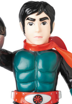 Toei Retro Sofubi Collection 假面骑士2号 特大尺寸-资料图