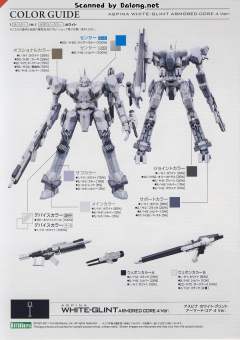 Variable Infinity Aspina 白色闪光 Armored Core 4 Ver.-资料图