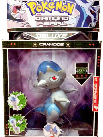 Jakks x Pokémon Light-Up Figure Pokémon Deluxe Electronic Sound Figure 头盖龙