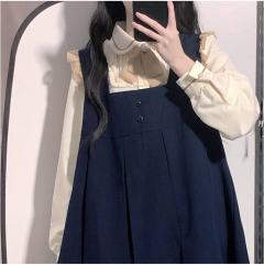 小飞袖长袖套装-资料图
