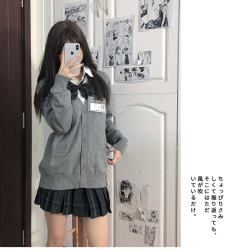 纯色毛衣开衫-资料图