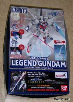 1/100 高达SEED DESTINY模型系列 ZGMF-X666S 传说高达-资料图