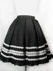 Double Layer Frill Skirt with Lace