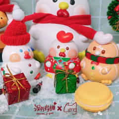 圣诞姜饼小比心鸡-资料图