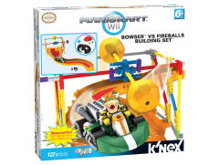 K'NEX Mario Kart Building Set 大魔王库巴 基拉 Bowser vs Fireballs-资料图