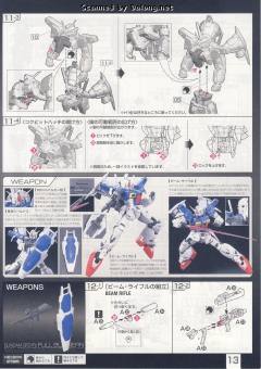 RG RX-78GP01-Fb 高达试做1号机全方位推进型“玉兰”-资料图