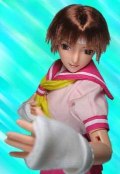 春日野樱 Capcom Action Doll Collection - Pink ver.-资料图