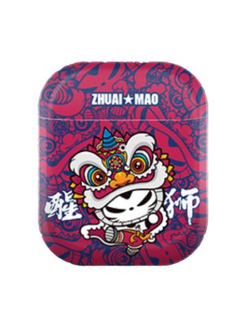 国潮耳机套-醒狮