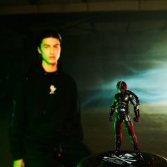 SHF 真骨雕 假面骑士1号 黑色 Ver. mastermind JAPAN X 假面骑士50周年纪念 联名-资料图