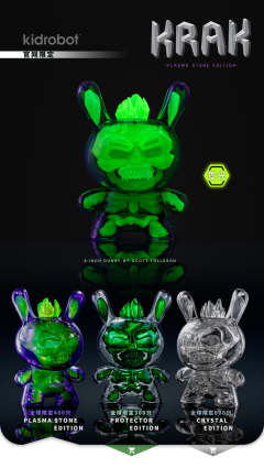 Krak Dunny Jade 透明官网限定 -资料图