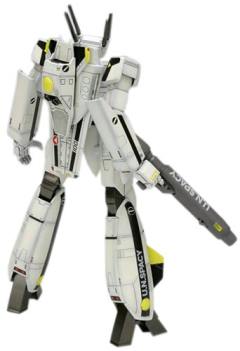 VF-1S 女武神（可变形战斗机） VF-1S Battroid Roy Focker Special-资料图