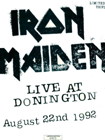 Live At Donington - August 22nd 1992