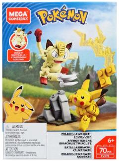 Mega Construx 喵喵 Pikachu & Meowth Showdown-资料图
