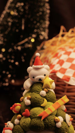 西兰花圣诞树-资料图