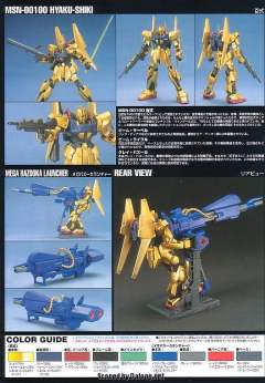 HGUC MSN-00100 百式-资料图