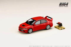 MITSUBISHI LANCER EVOLUTION 9 GSR WITH ENGINE - RED