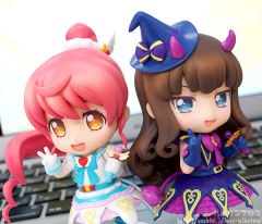 Nendoroid Co-de 白玉蜜柑 丝绒之心Cyalume 粘土人Co-de-资料图