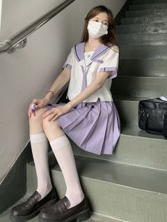 藤兰高校·水手服下裙-资料图