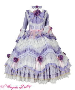 Mysterious Rose Fairy Dress Set (Angelic Pretty 2020 Fairy Dress Couture Collection)-资料图