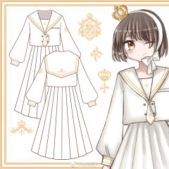 皇家巧克力·水手服套装-资料图