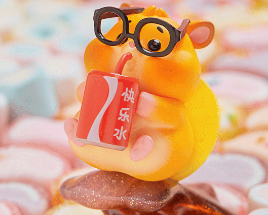 仓鼠千岁之排排坐吃果果系列