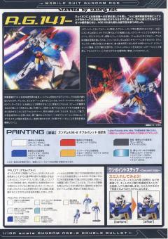 MG AGE-2DB 高达AGE-2 双弹模式-资料图