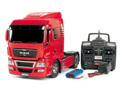 1/14 电动RC大卡车系列 TRACTOR TRUCK MAN TGX 18.540 4x2 XLX(RED EDITION) FULL OPERATION KIT