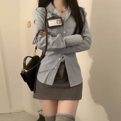 学姐衬衫-资料图