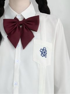 樱花刺绣 衬衫