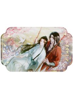双人(亚克力流沙摆件)-塔斯汀联名周边