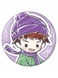 泉光子郎-雪地游戏豆豆眼涂鸦吧唧