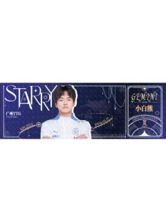 广州TTG.小白熊(星空款)-KPL星光STAR收藏纪念票-打野版