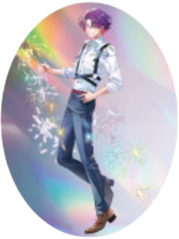 渡会云雀-ART OF NIJISANJI特典闪贴纸